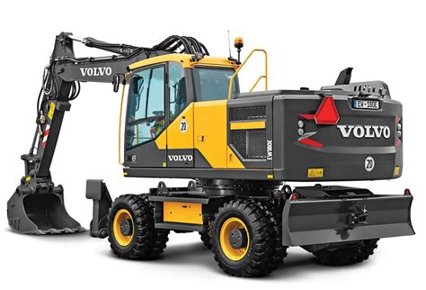 wheeled excavators|volvo wheeled excavator models.